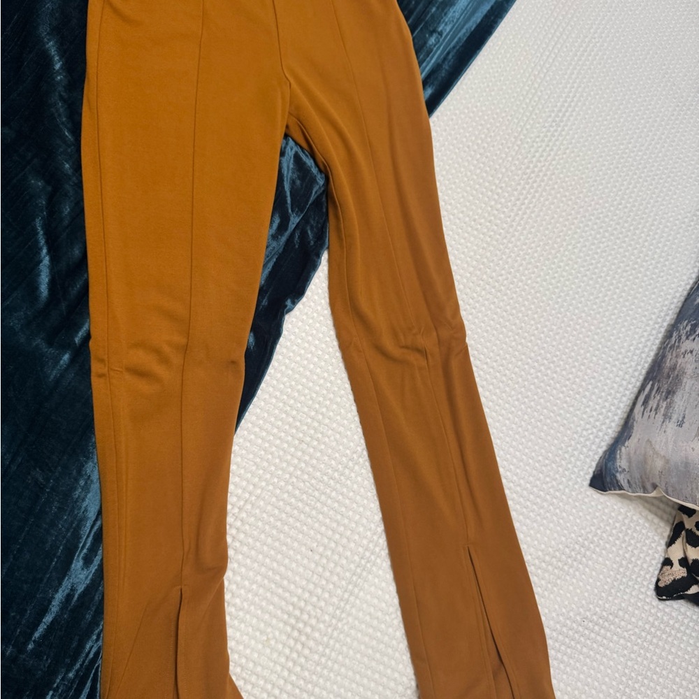 Lovers and Friends Tan Split Leg Pants